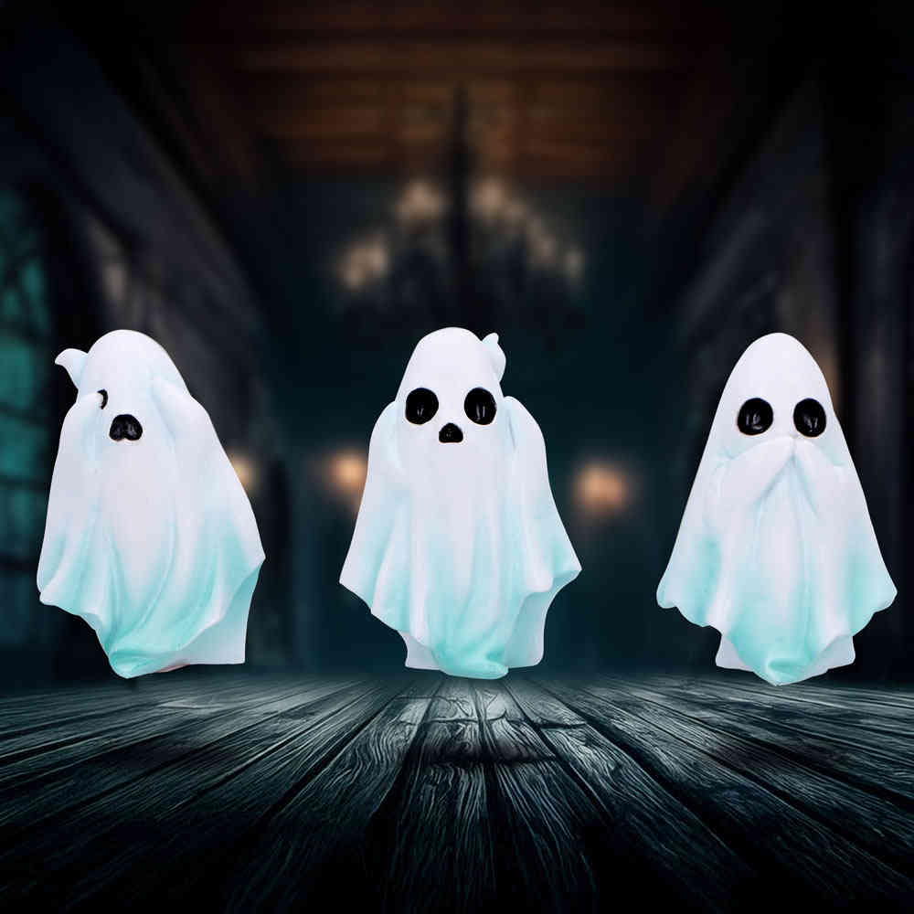 Nemesis Now - Three Wise Ghosts Dekorative Figuren - WeiÃŸ